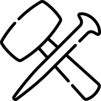 taille de pierre pictogramme