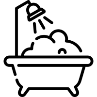salle de bains pictogramme